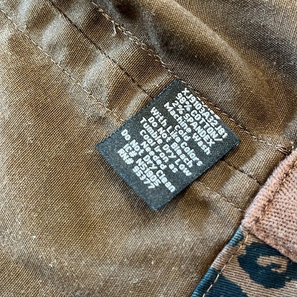 Sanctuary | Brown & Black Leopard Print Jean Jacket | Size Small - Picture 8 of 10